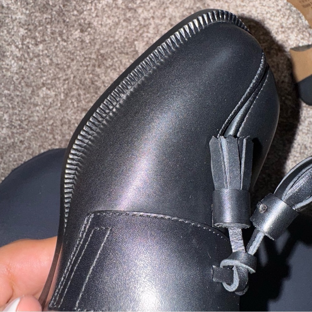 New Size 36 Maison Margiela Tabi Black Loafers - Picture 11 of 12